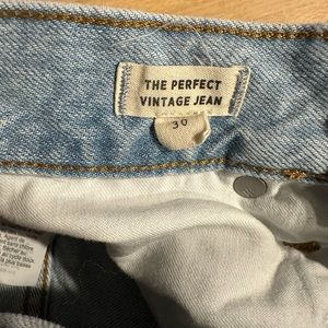 Madewell The Perfect Vintage Jean size 30
